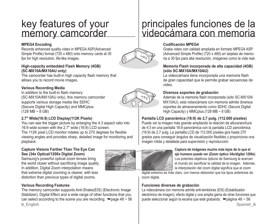 Samsung SC-MX10A-XAP User Manual | Page 2 / 101