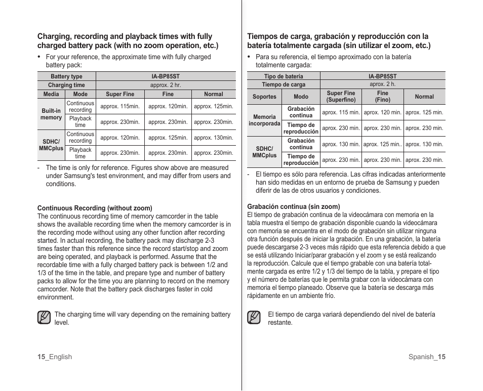 Samsung SC-MX10A-XAP User Manual | Page 21 / 101