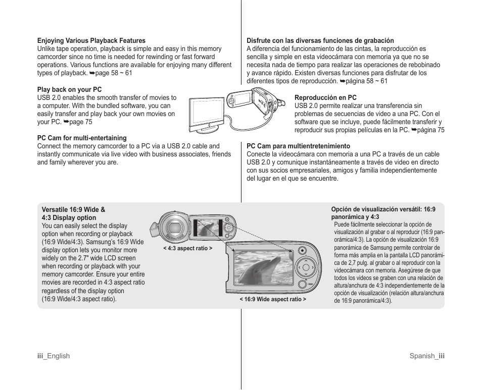 Samsung SC-MX10A-XAP User Manual | Page 3 / 101