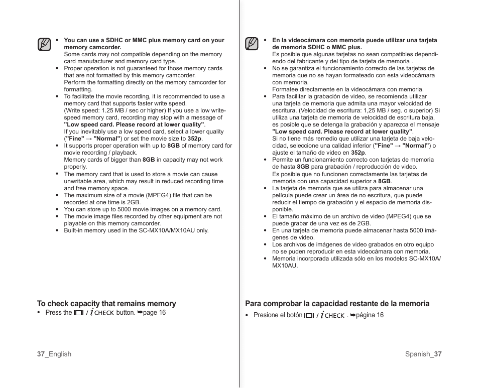 Samsung SC-MX10A-XAP User Manual | Page 43 / 101