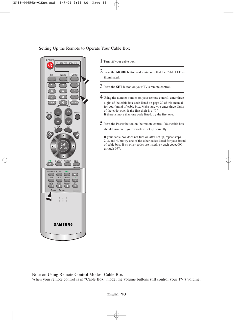Samsung LTP266WX-XAA User Manual | Page 21 / 77