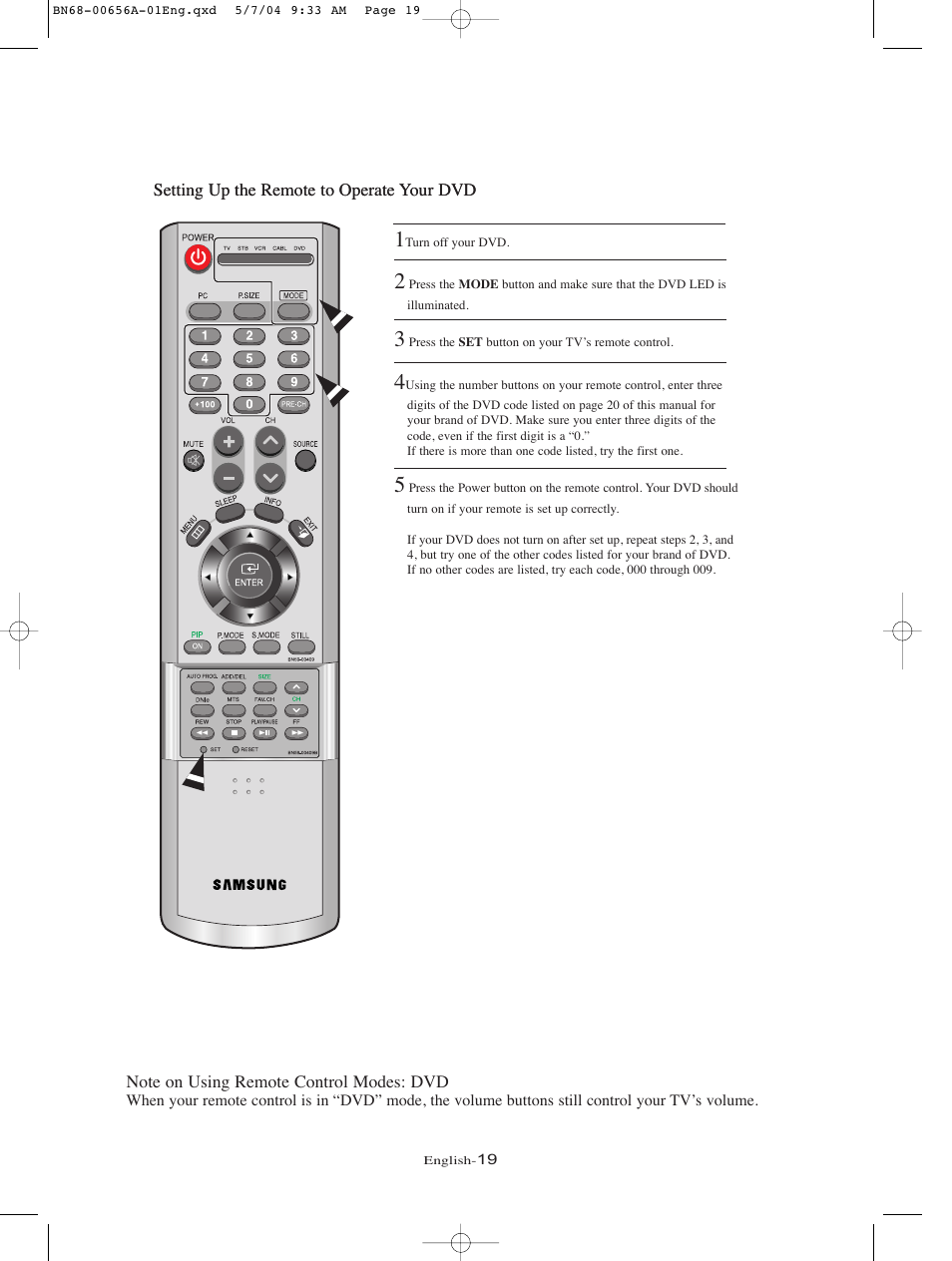 Samsung LTP266WX-XAA User Manual | Page 22 / 77