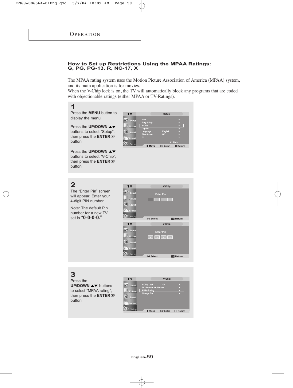 Samsung LTP266WX-XAA User Manual | Page 62 / 77