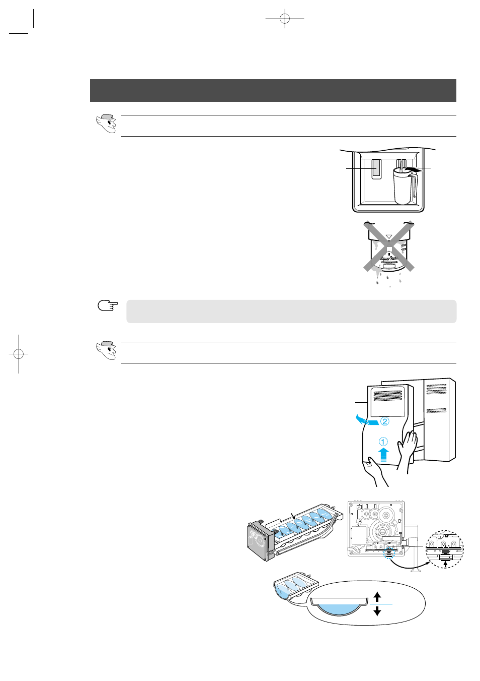 Installation of the water dispenser line | Samsung RS2533SW-XAA User Manual | Page 28 / 32