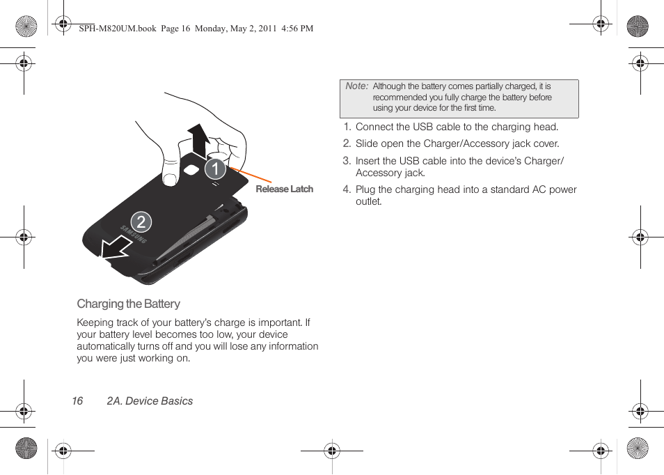 Samsung SPH-M820ZKABST User Manual | Page 30 / 225