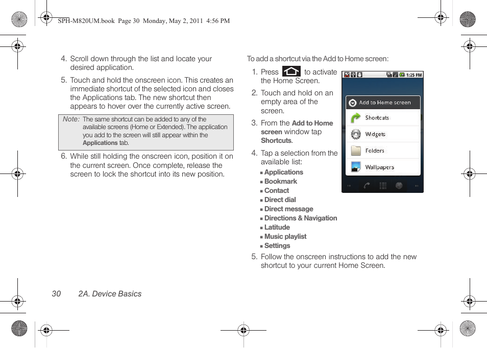 Samsung SPH-M820ZKABST User Manual | Page 44 / 225