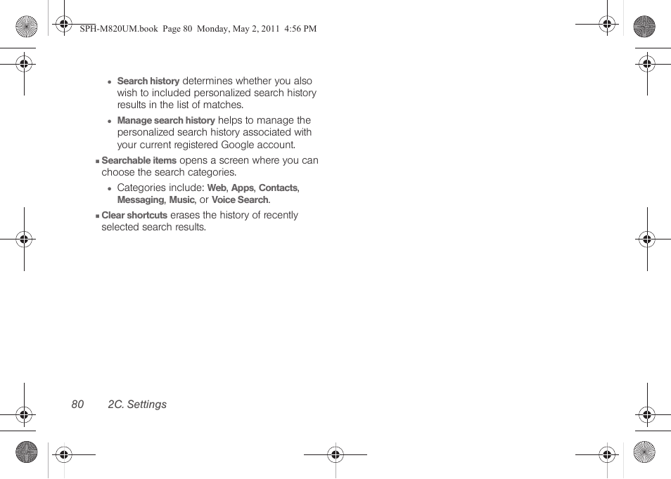 Samsung SPH-M820ZKABST User Manual | Page 94 / 225