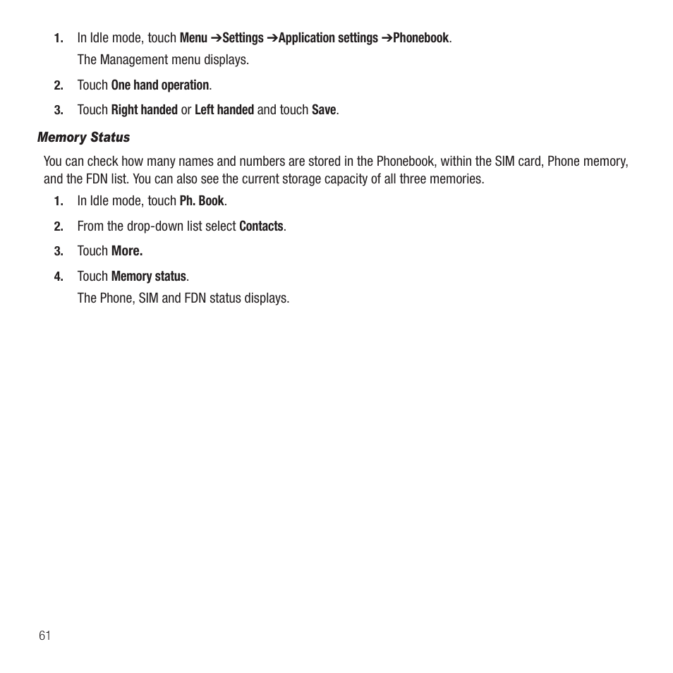 Samsung SGH-T929ZKDTMB User Manual | Page 64 / 200