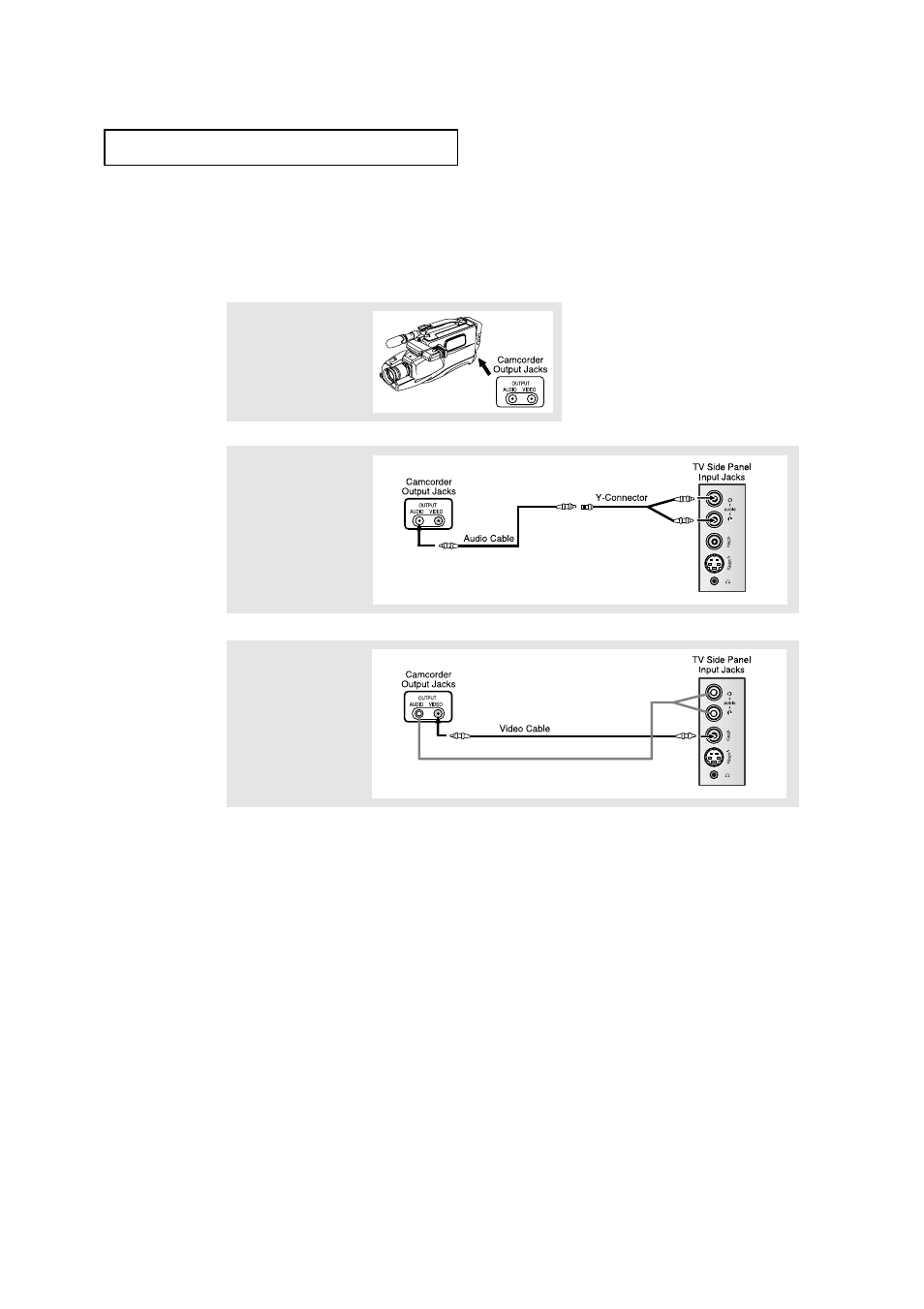 Connecting a camcorder | Samsung LTM1775WX-XAC User Manual | Page 19 / 67