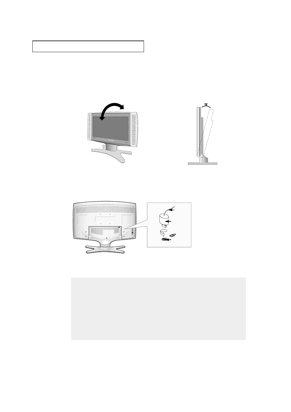 Retractable stand, Using the anti-theft kensington lock | Samsung LTM1775WX-XAC User Manual | Page 65 / 67