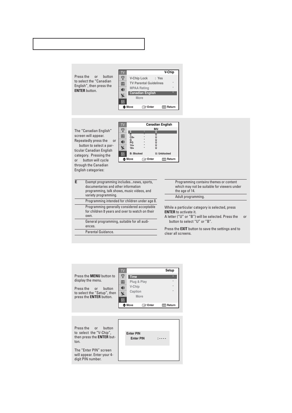 Samsung TXR2735X-XAA User Manual | Page 54 / 62