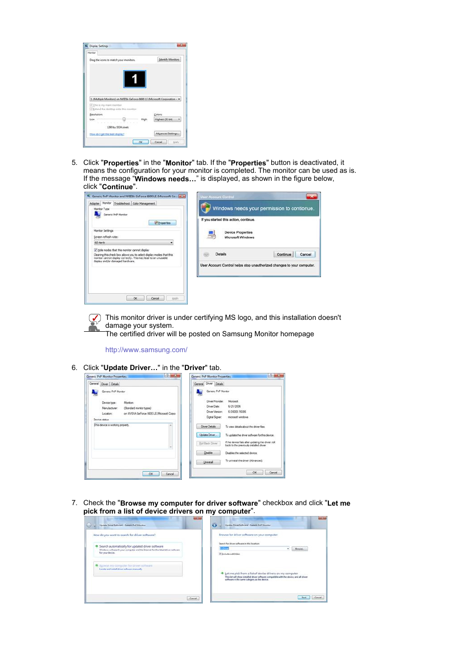 Samsung LS19WJWKSV-XAA User Manual | Page 20 / 48