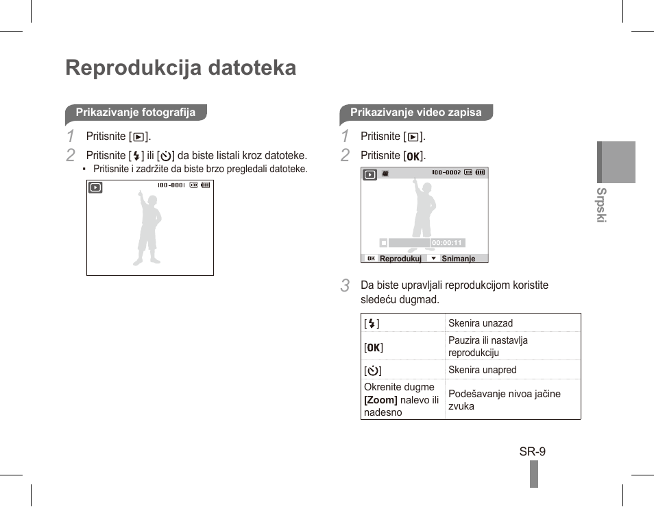 Reprodukcija datoteka | Samsung EC-PL80ZZBPRCA User Manual | Page 119 / 142