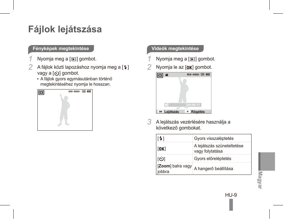 Fájlok lejátszása | Samsung EC-PL80ZZBPRCA User Manual | Page 79 / 142