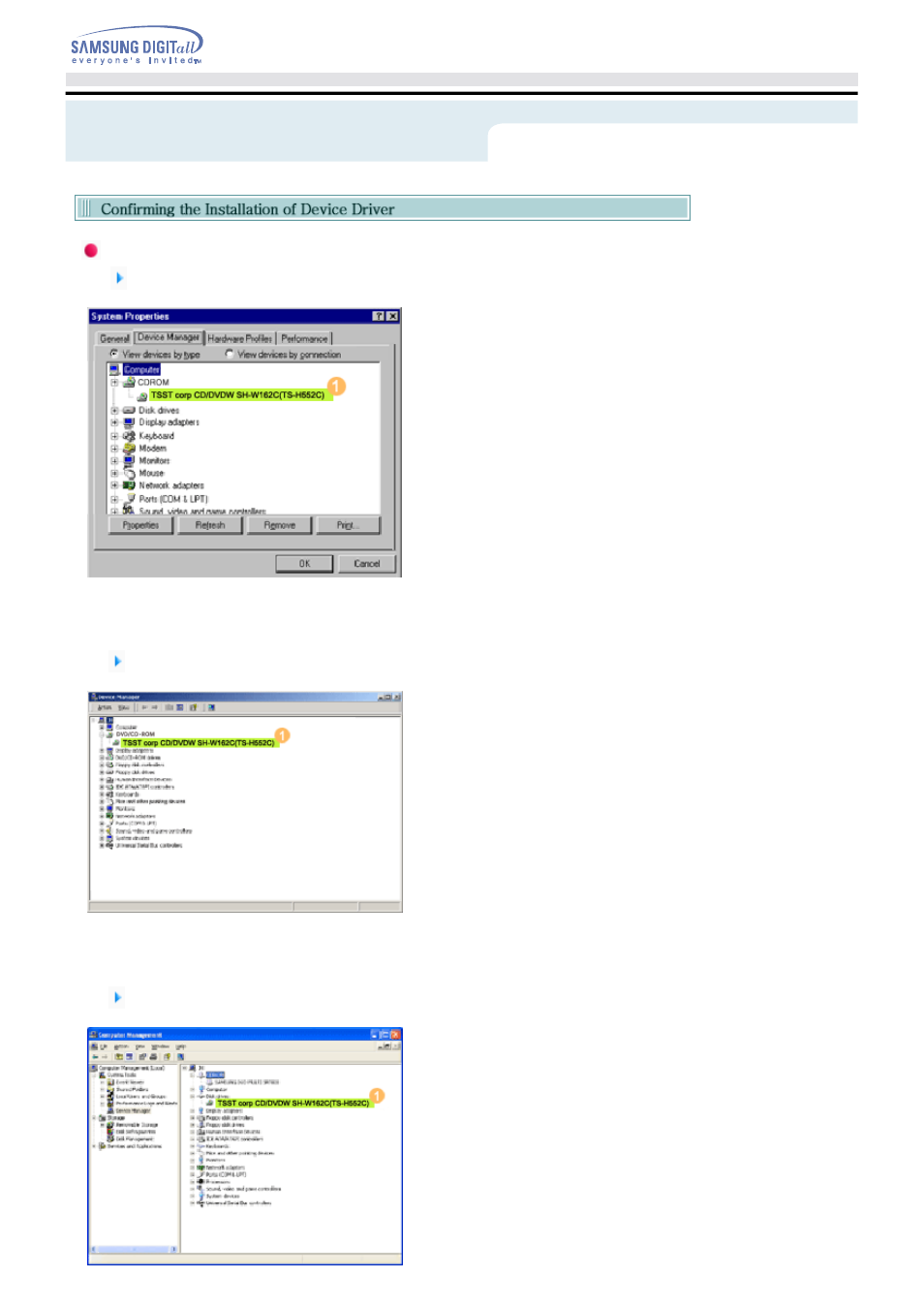 Samsung SD-R5472C-TMAF User Manual | Page 17 / 31