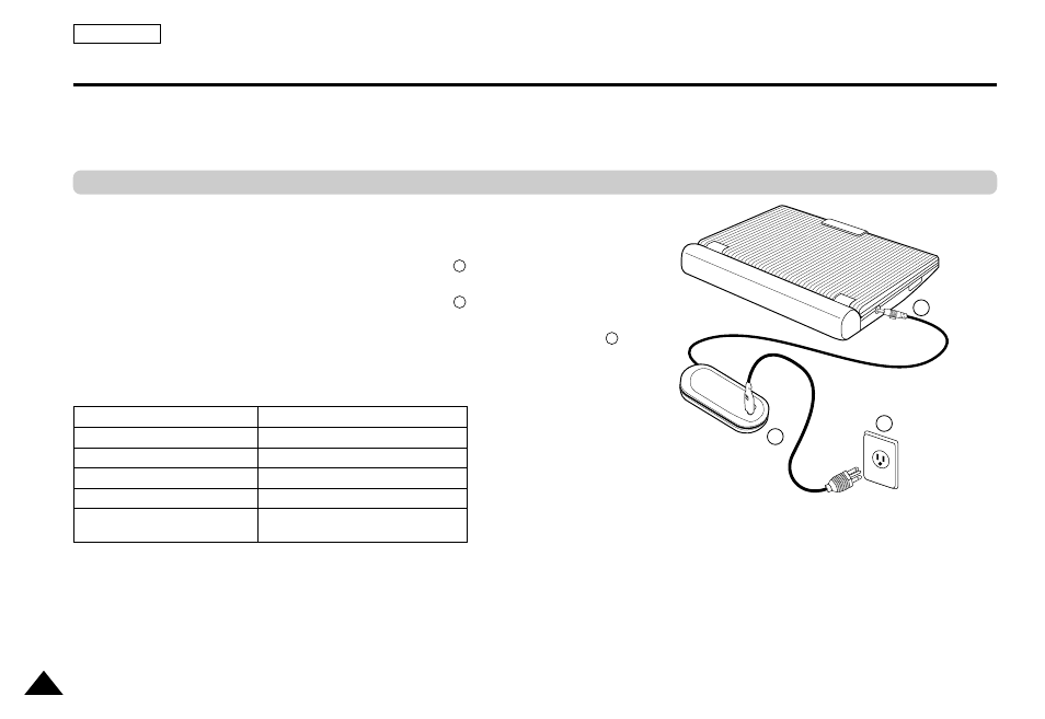 Using the battery pack | Samsung DVD-L100A-XAX User Manual | Page 25 / 66