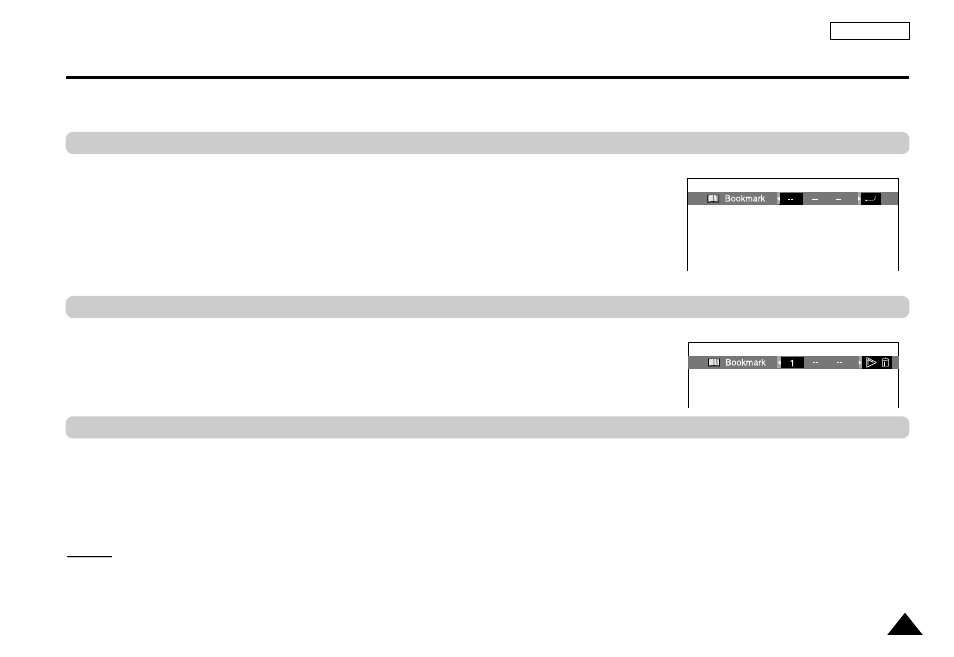Using the bookmark function | Samsung DVD-L100A-XAX User Manual | Page 36 / 66