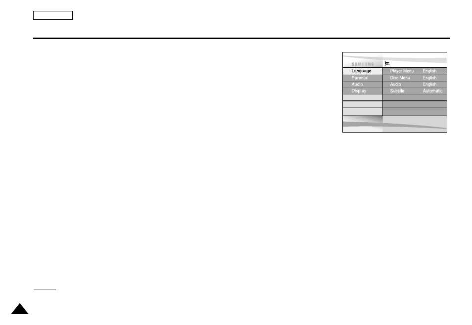 Using the setup menu | Samsung DVD-L100A-XAX User Manual | Page 51 / 66