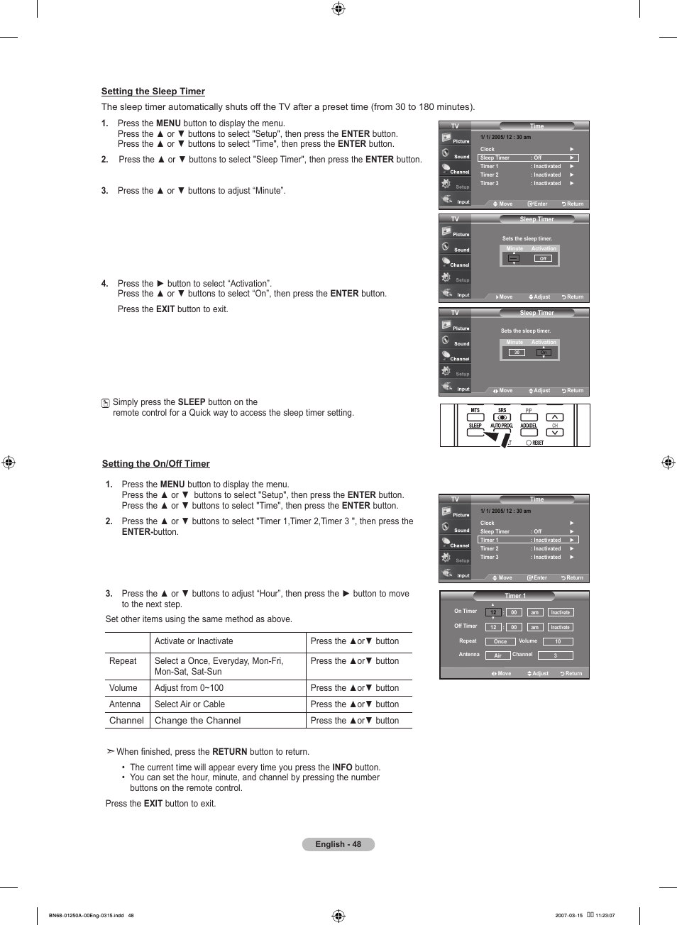Samsung LNT4032HX-XAA User Manual | Page 50 / 147