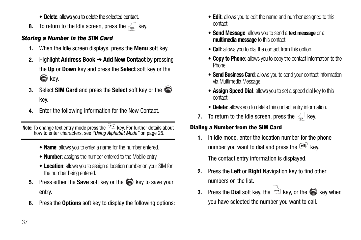 Samsung SGH-A237RKAATT User Manual | Page 40 / 100