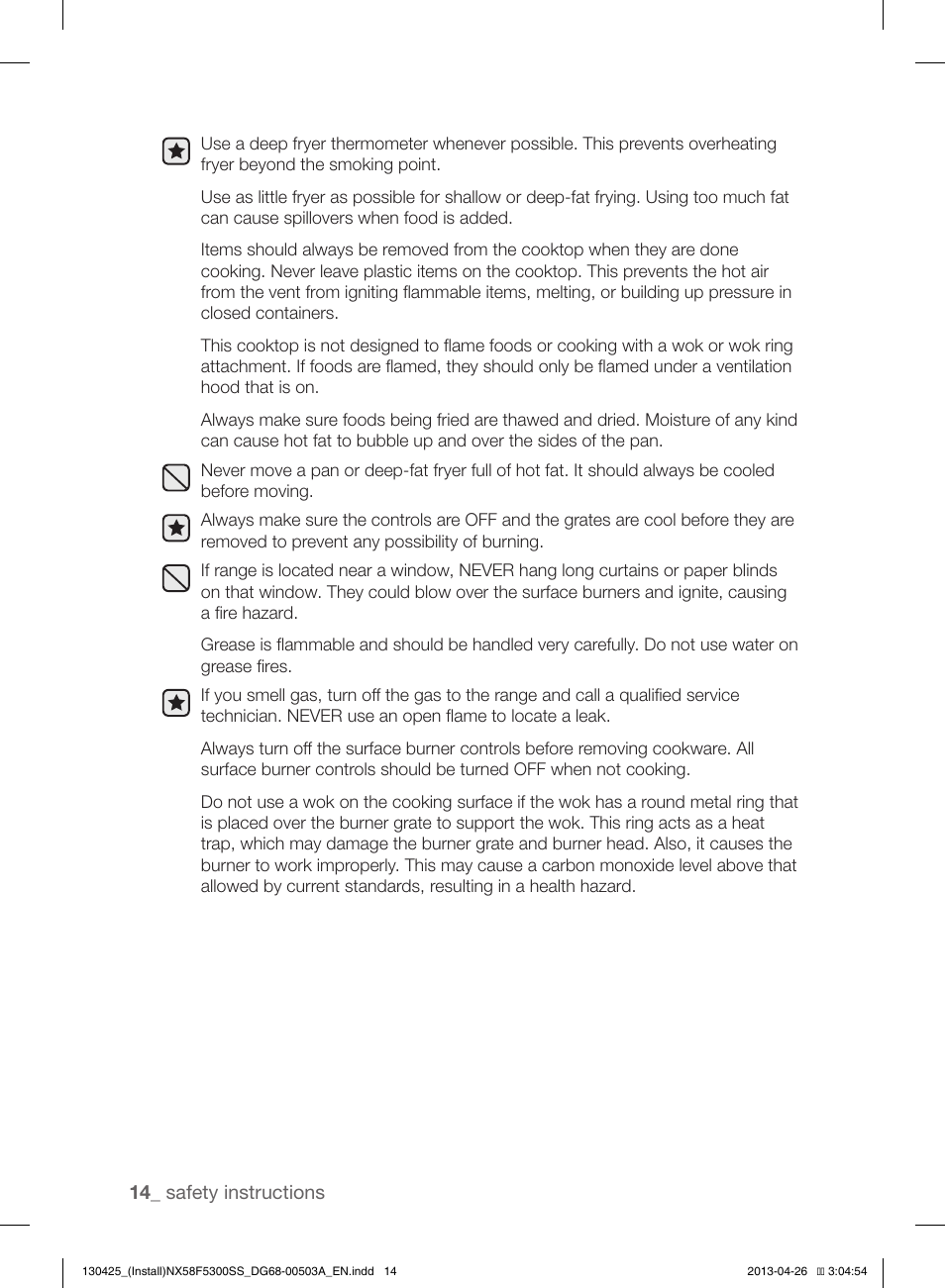 Samsung NX58F5300SS-AA User Manual | Page 14 / 40