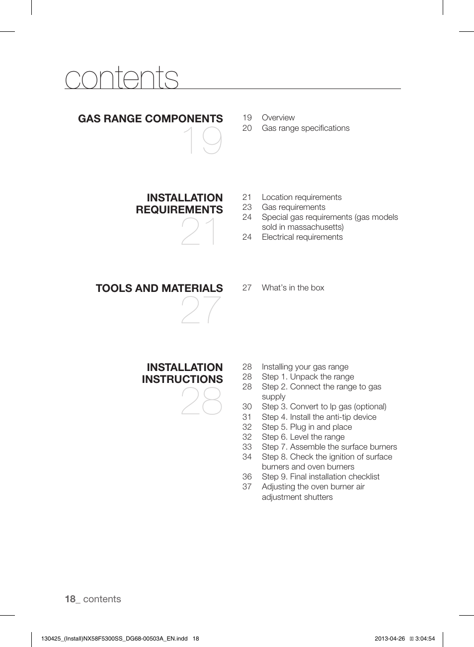 Samsung NX58F5300SS-AA User Manual | Page 18 / 40