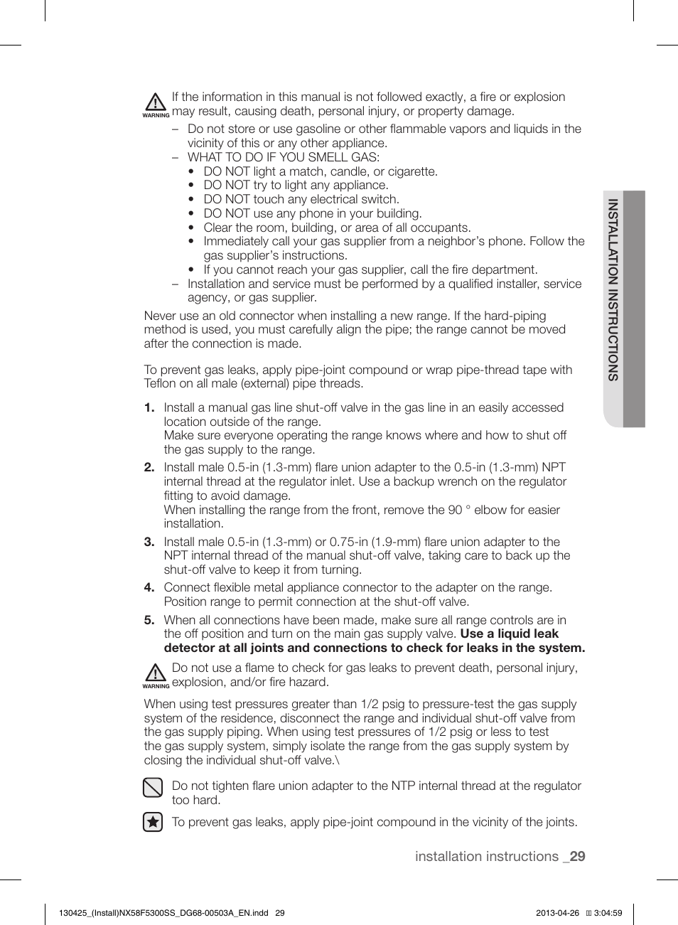 Samsung NX58F5300SS-AA User Manual | Page 29 / 40