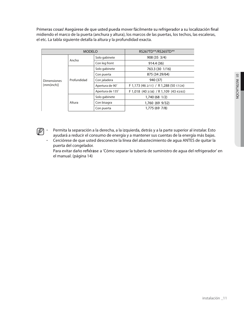 Samsung RS267TDWP-XAA User Manual | Page 47 / 72