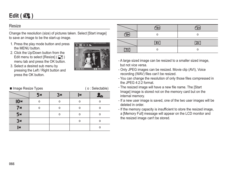 Edit ( ) | Samsung EC-SL202UBP-US User Manual | Page 67 / 103