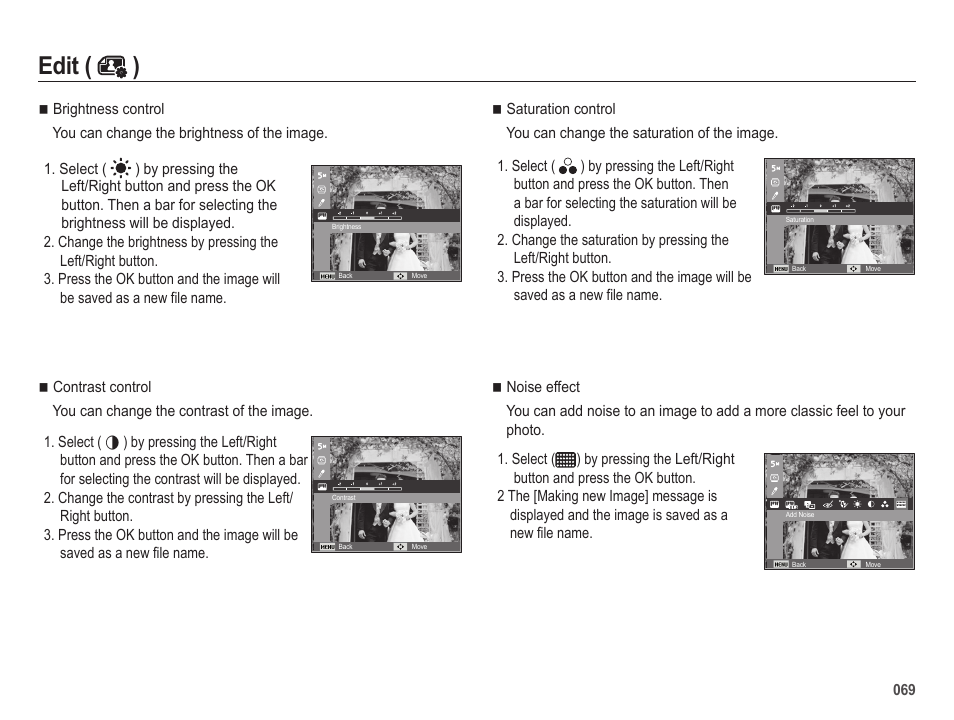 Edit ( ) | Samsung EC-SL202UBP-US User Manual | Page 70 / 103