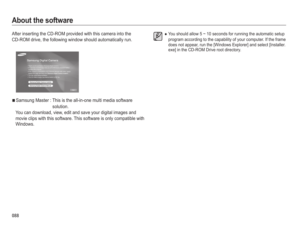 About the software | Samsung EC-SL202UBP-US User Manual | Page 89 / 103