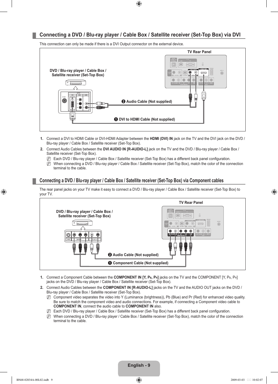 Samsung LN22B460B2DXZA User Manual | Page 11 / 89