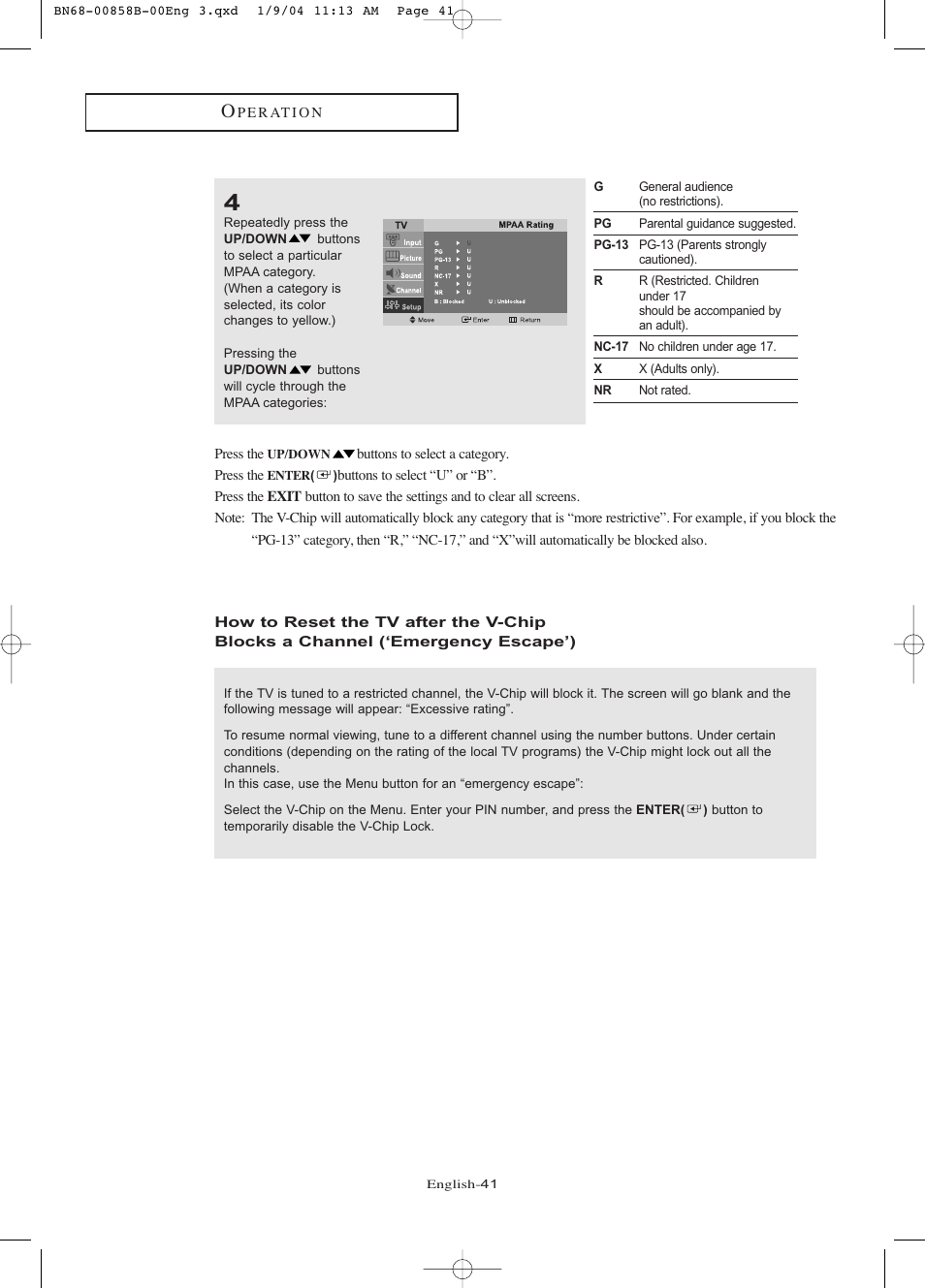 Samsung LTP2045UX-XAA User Manual | Page 46 / 66