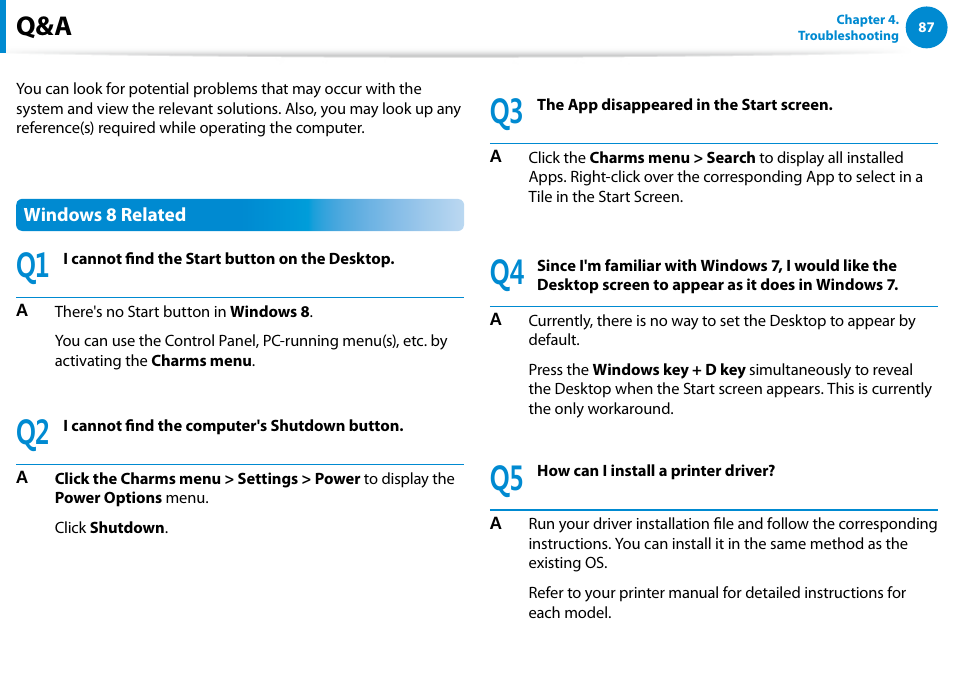 Samsung XE300TZC-K01US User Manual | Page 88 / 120