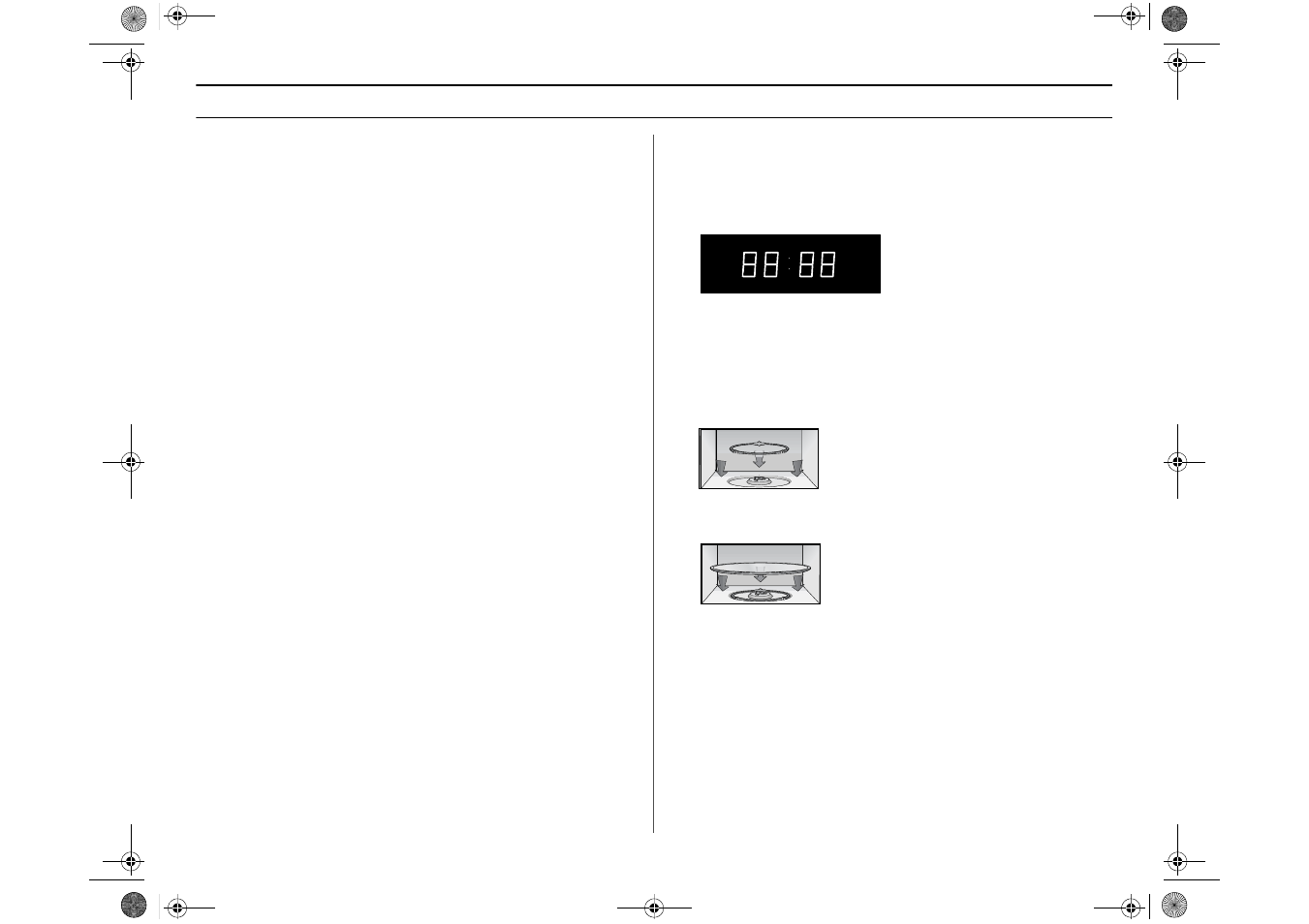 Setting up your microwave oven 1 | Samsung SMH4150WD-XAX User Manual | Page 6 / 28
