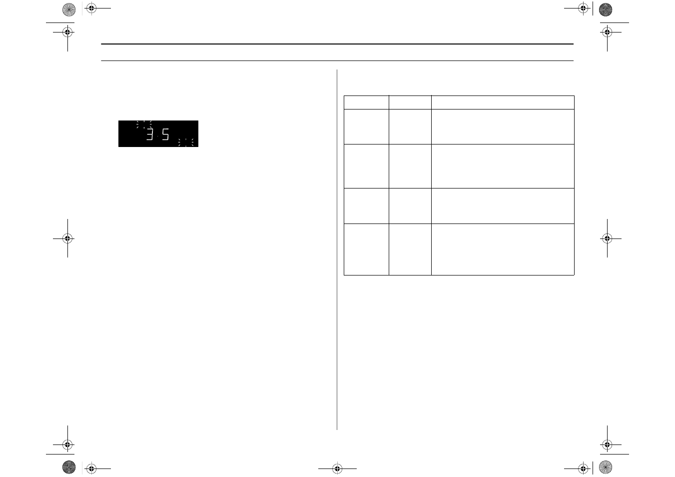 Operation using the instant cook buttons 1, Instant cook chart | Samsung SMH4150WD-XAX User Manual | Page 9 / 28