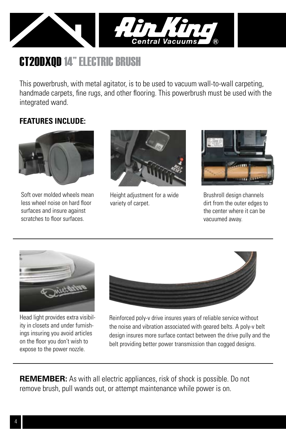 Ct20dxqd 14” electric brush | Air King CVS-22E User Manual | Page 4 / 12