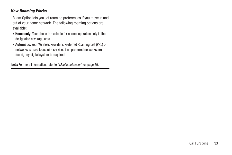How roaming works | Samsung SCH-R880MBAUSC User Manual | Page 37 / 114