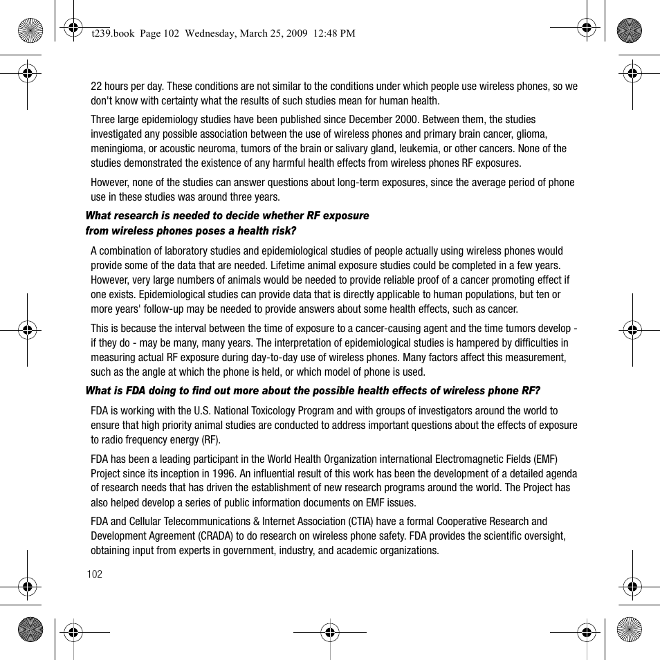 Samsung SGH-T239WRBTMB User Manual | Page 106 / 132