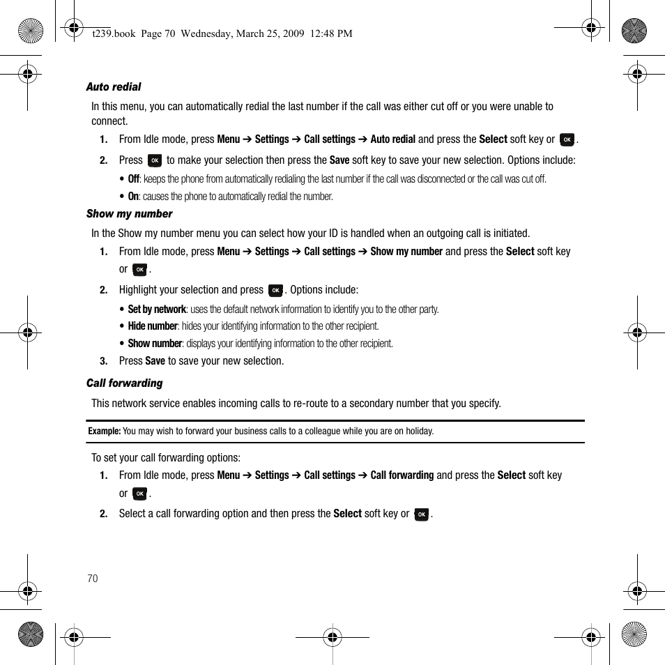 Samsung SGH-T239WRBTMB User Manual | Page 74 / 132