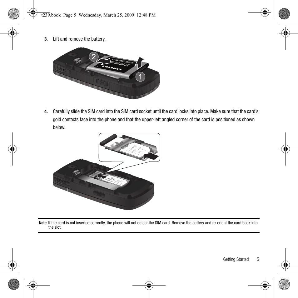 Samsung SGH-T239WRBTMB User Manual | Page 9 / 132