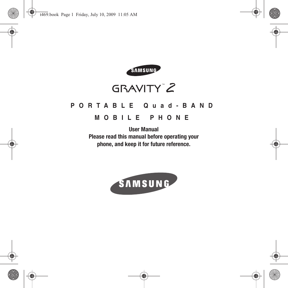 Samsung SGH-T469DAATMB User Manual | 162 pages