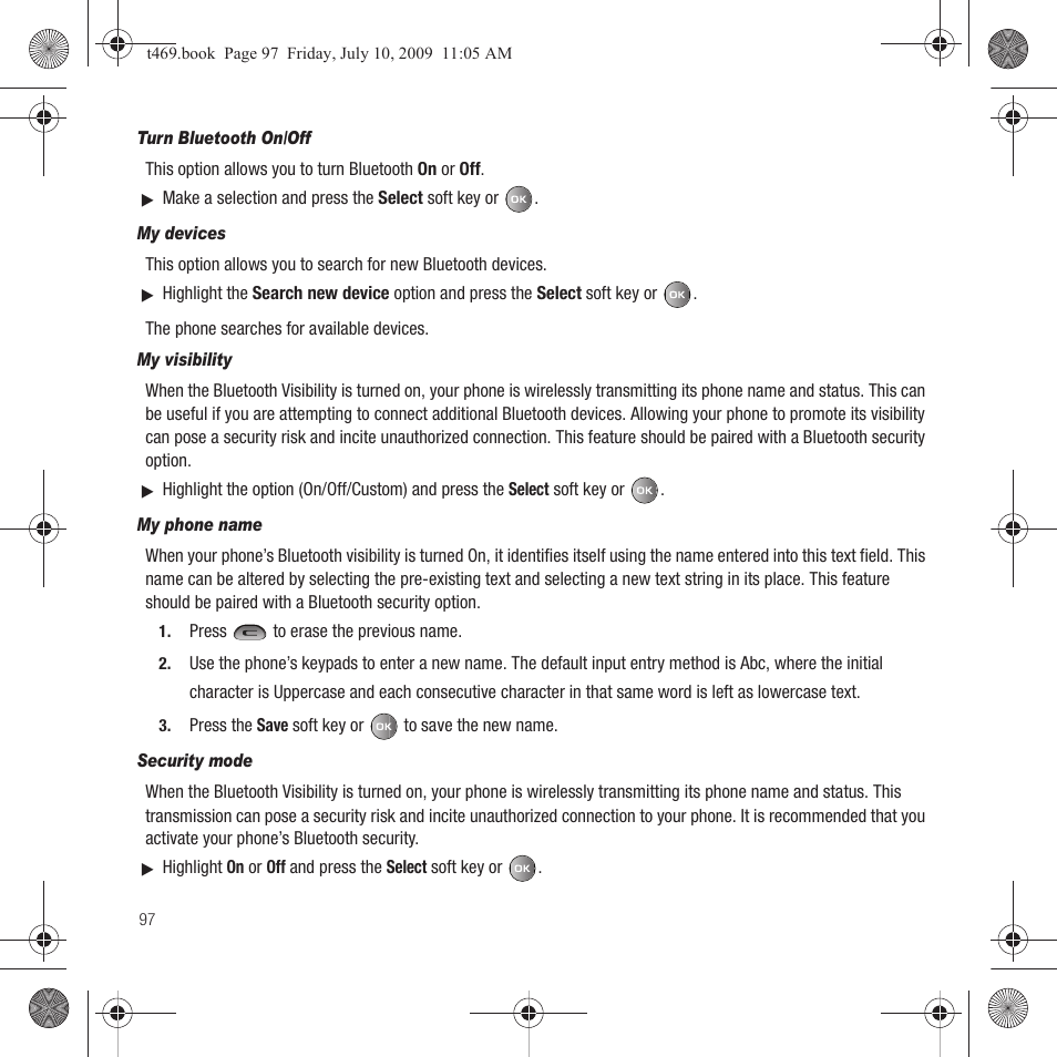 Samsung SGH-T469DAATMB User Manual | Page 100 / 162