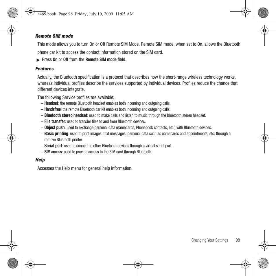 Samsung SGH-T469DAATMB User Manual | Page 101 / 162