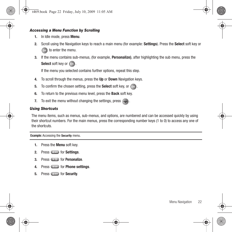 Samsung SGH-T469DAATMB User Manual | Page 25 / 162