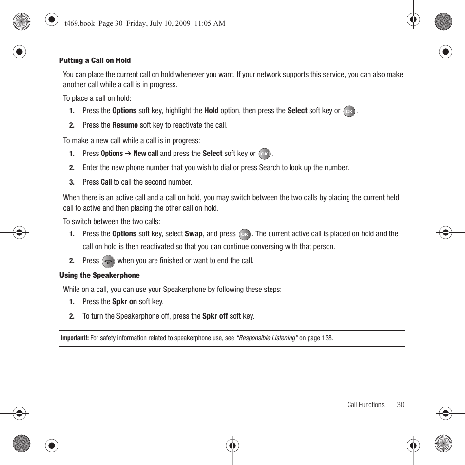 Samsung SGH-T469DAATMB User Manual | Page 33 / 162