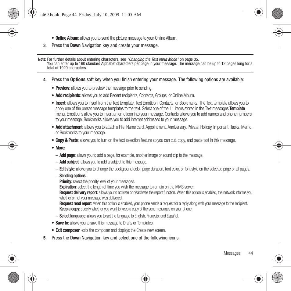 Samsung SGH-T469DAATMB User Manual | Page 47 / 162