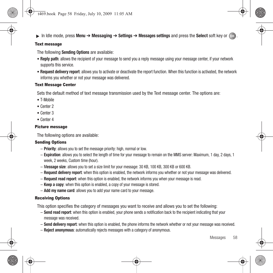 Samsung SGH-T469DAATMB User Manual | Page 61 / 162