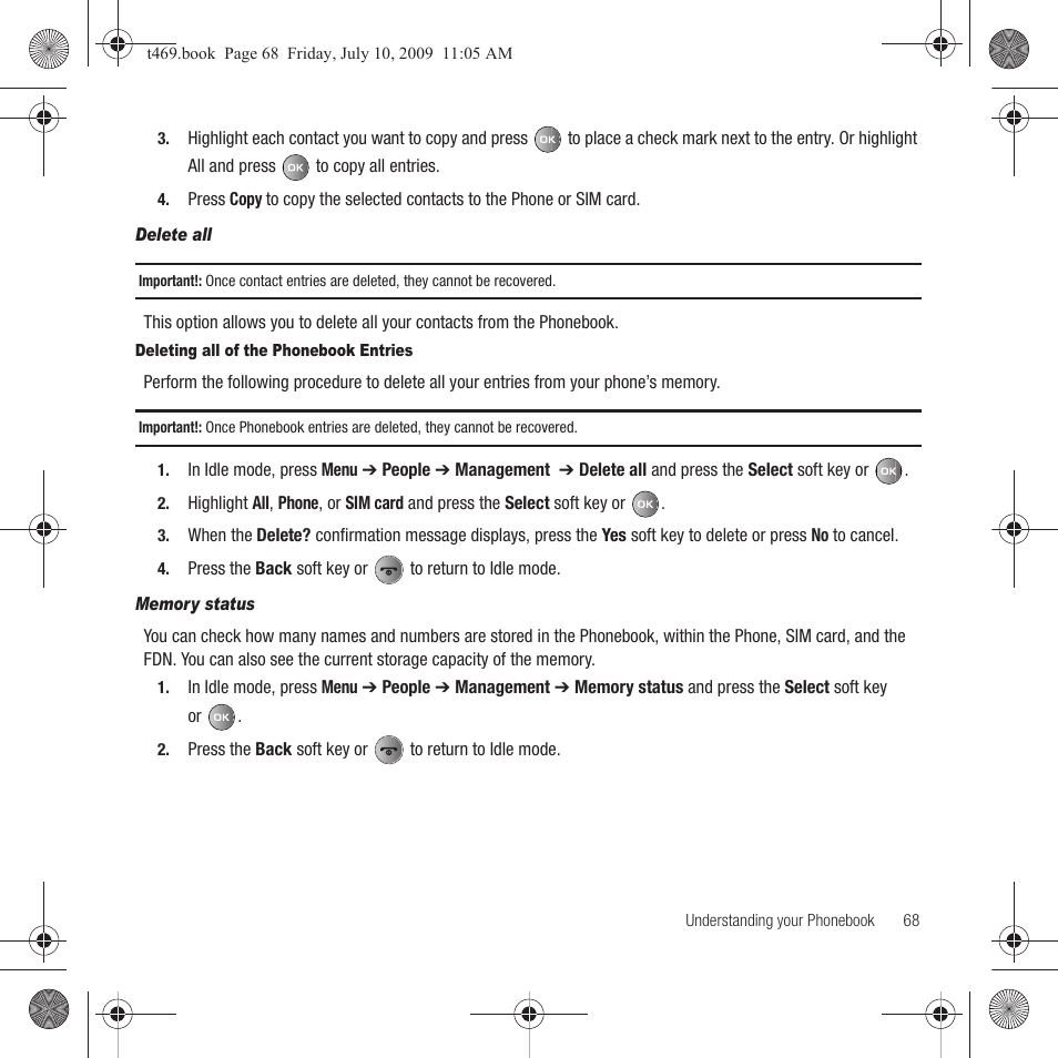 Samsung SGH-T469DAATMB User Manual | Page 71 / 162