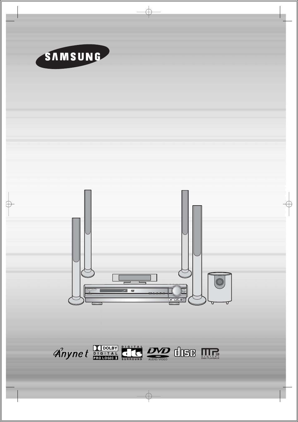 Samsung HT-DS1860T-XAA User Manual | 78 pages
